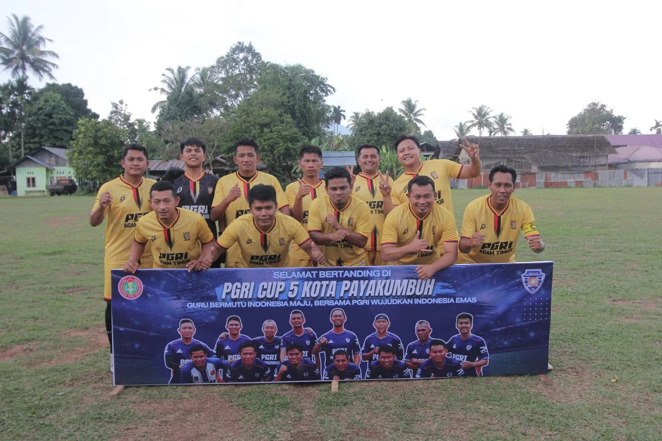 Gol Zunedi, Guru MTsN 3 Agam Pastikan Gelar Juara PGRI Cup Payakumbuh 5 Tahun 2025 Milik PGRI Agam Timur