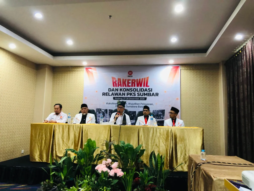 Rakerwil PKS Sumbar 2025: Konsolidasi Kader dan Relawan untuk Bangkitkan Sumatera Barat