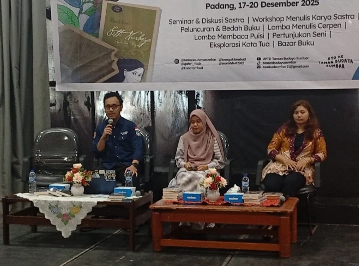 Diskusi Budaya Mentawai Jadi Ruang Refleksi di Festival Sastra Marah Roesli