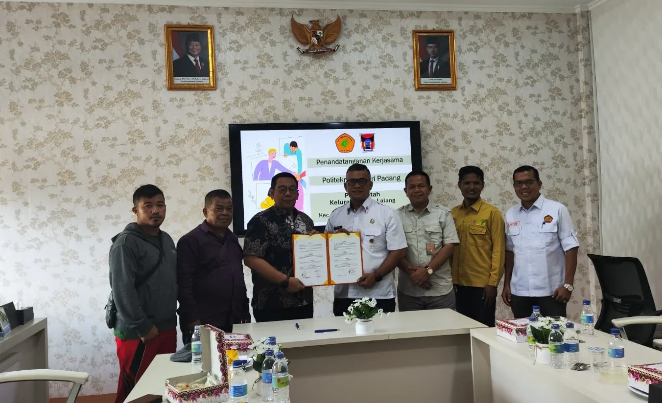 Dorong Digitalisasi Pelayanan Publik, Kelurahan Koto Lalang dan PNP Resmi Jalin Kerja Sama