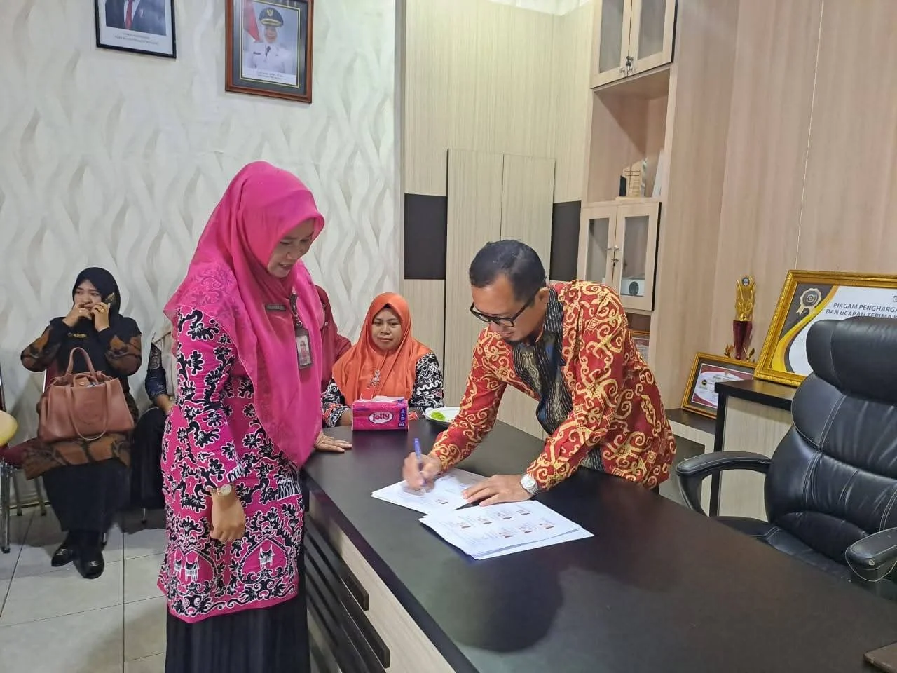 Dinas Dukcapil Dharmasraya Gandeng Sejumlah Pihak untuk Integrasi Data Golongan Darah melalui I-Niagara