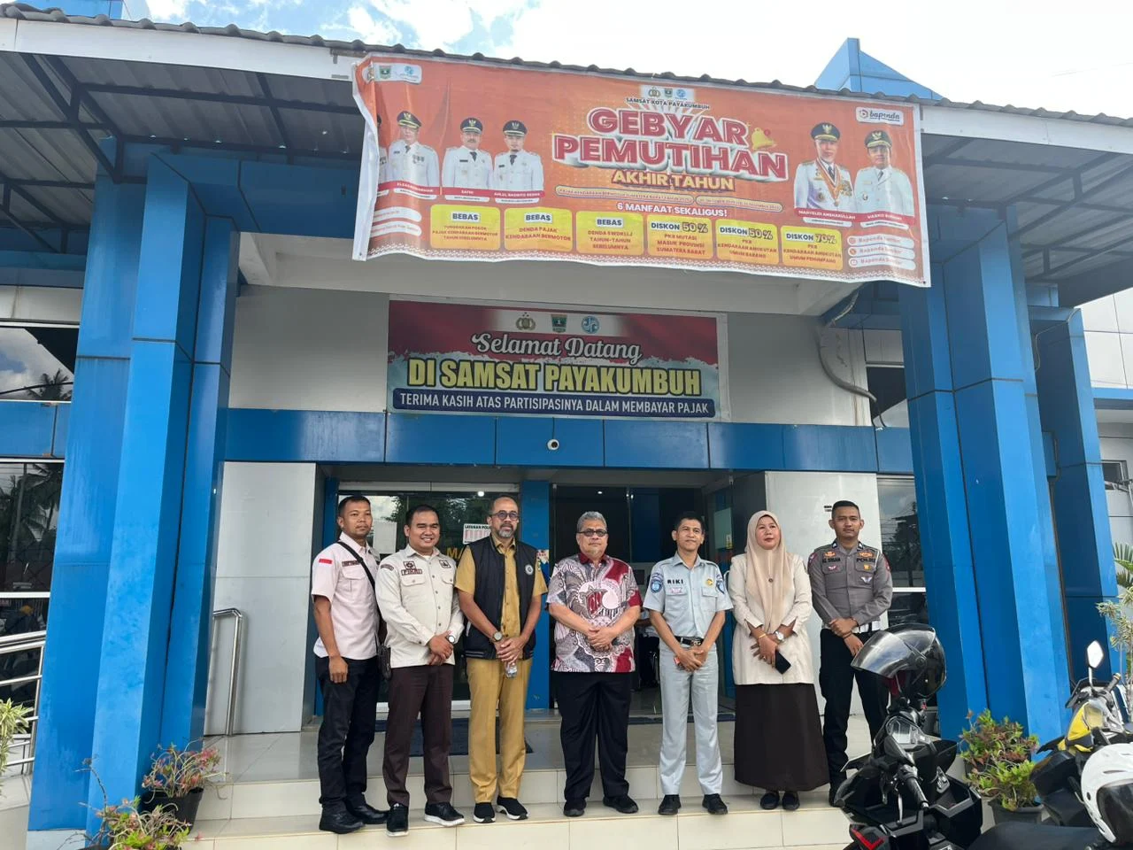 Jasa Raharja Terima Kunjungan Ketua DPRD Sumbar Soal Optimalisasi Pelayanan Samsat ke Payakumbuh