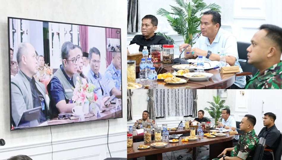 Yota Balad Sampaikan Laporan Dampak Bencana Hidrometeorologi ke Gubernur