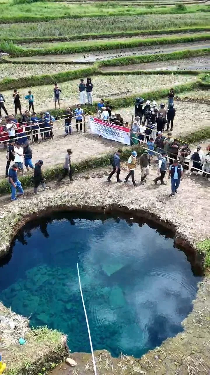 Fenomena ‘Sinkhole’ di Limapuluh Kota, Pemprov Minta Warga Tak Konsumsi Airnya