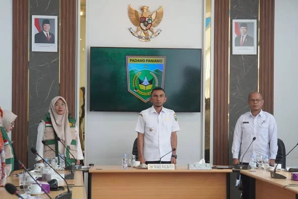Pemko Padang Panjang Ikuti Pengumuman Swasembada Pangan Nasional oleh Presiden Prabowo