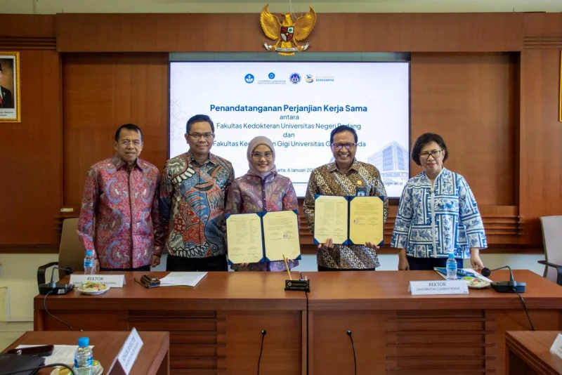 FK UNP dan FKG UGM Resmi Jalin Kerjasama