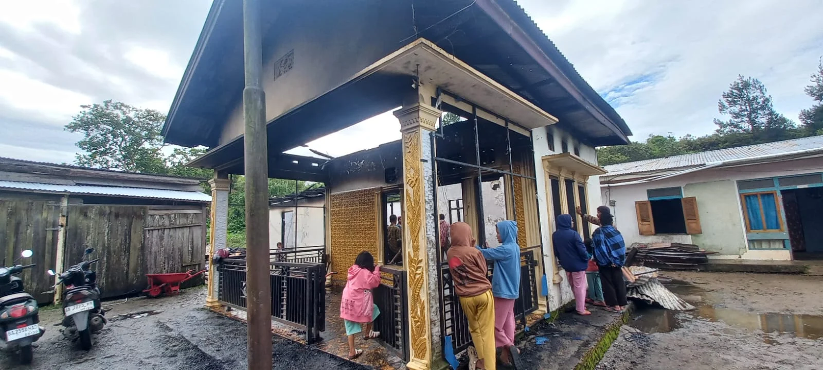 Kebakaran 1 Rumah Di Aia Batumbuak, Semua Ludes Tidak Tersisa