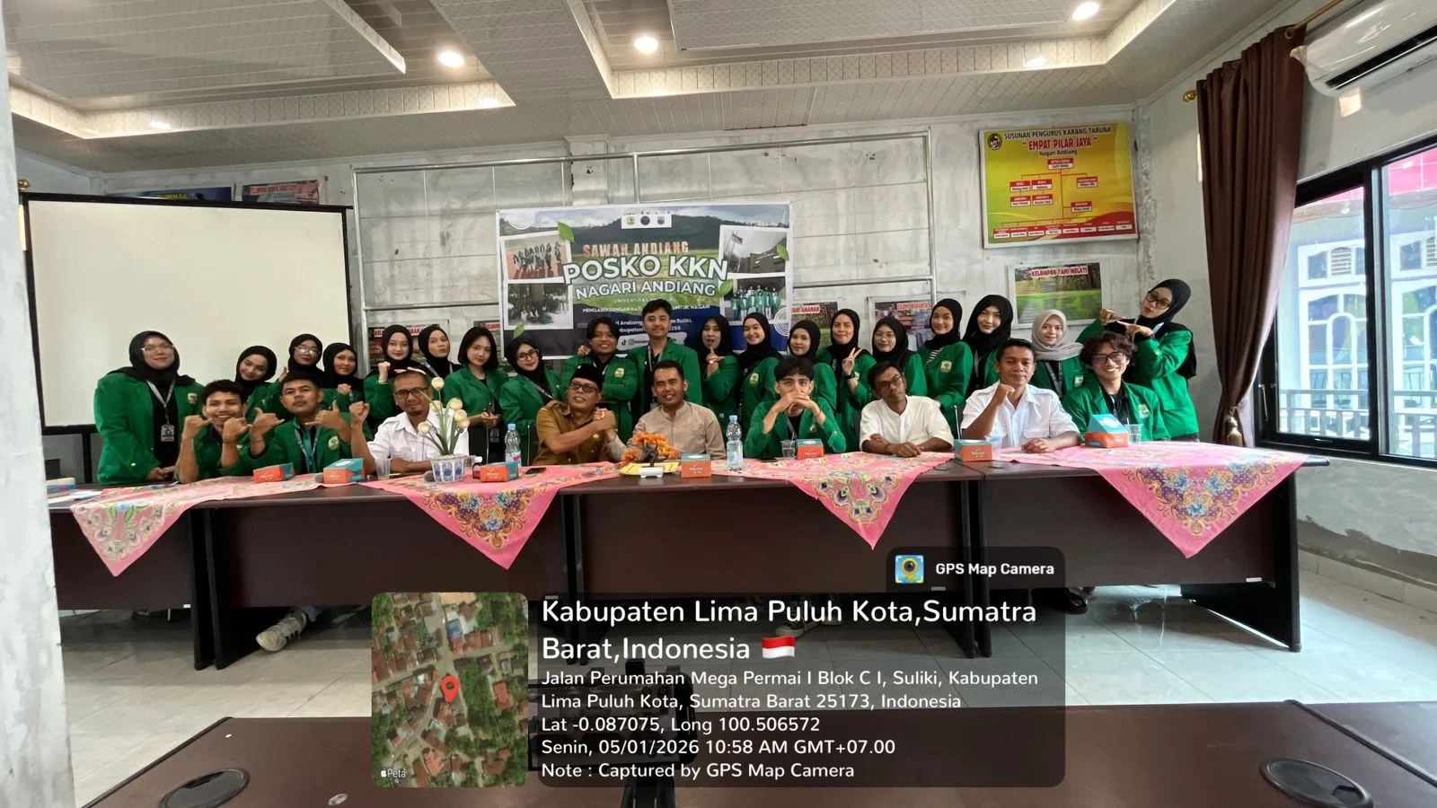 Unand Serahkan 25 Mahasiswa KKN Reguler 2026 ke Nagari Andiang, Kolaborasi Dorong Pembangunan dan Pemberdayaan Masyarakat