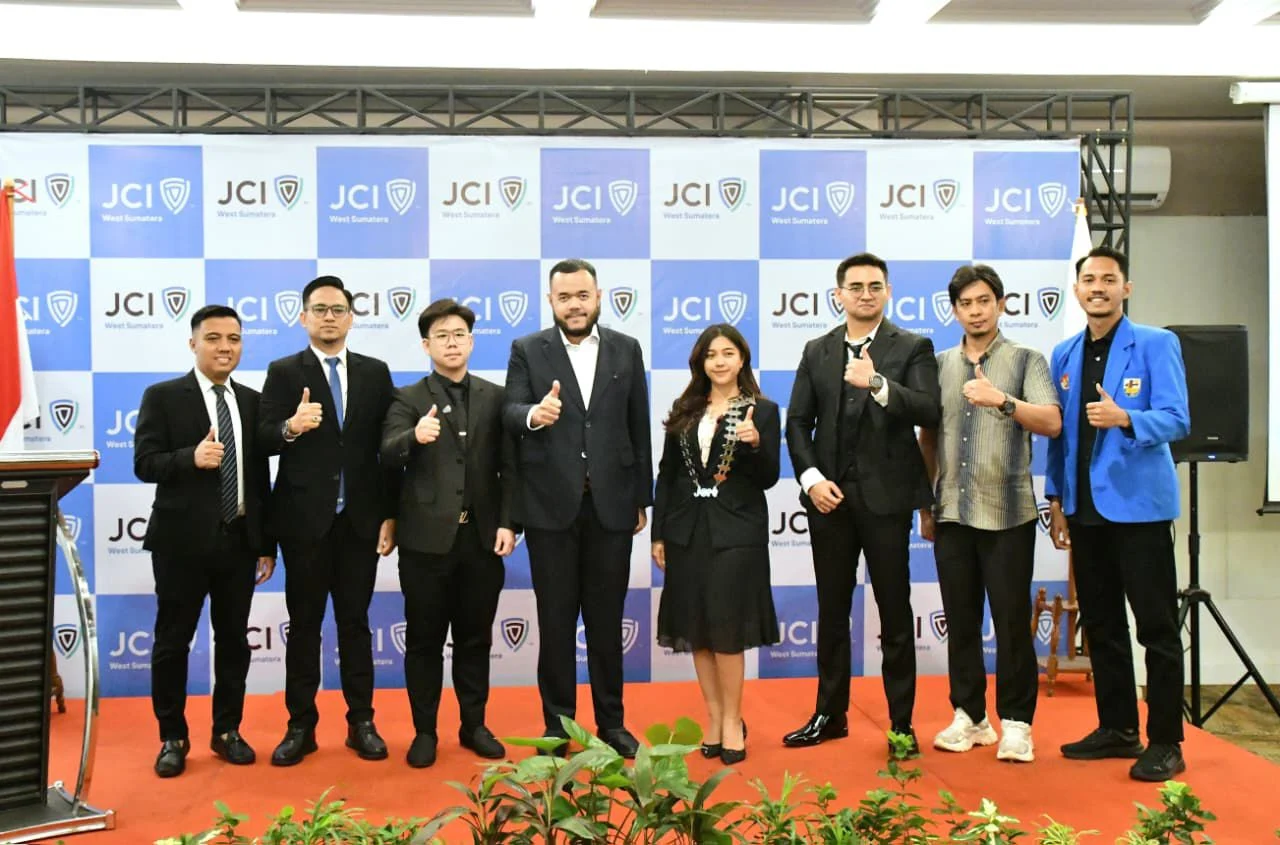 Inaugurasi JCI West Sumatera 2026, Wako Fadly Amran Apresiasi Peran Strategis Kepemudaan