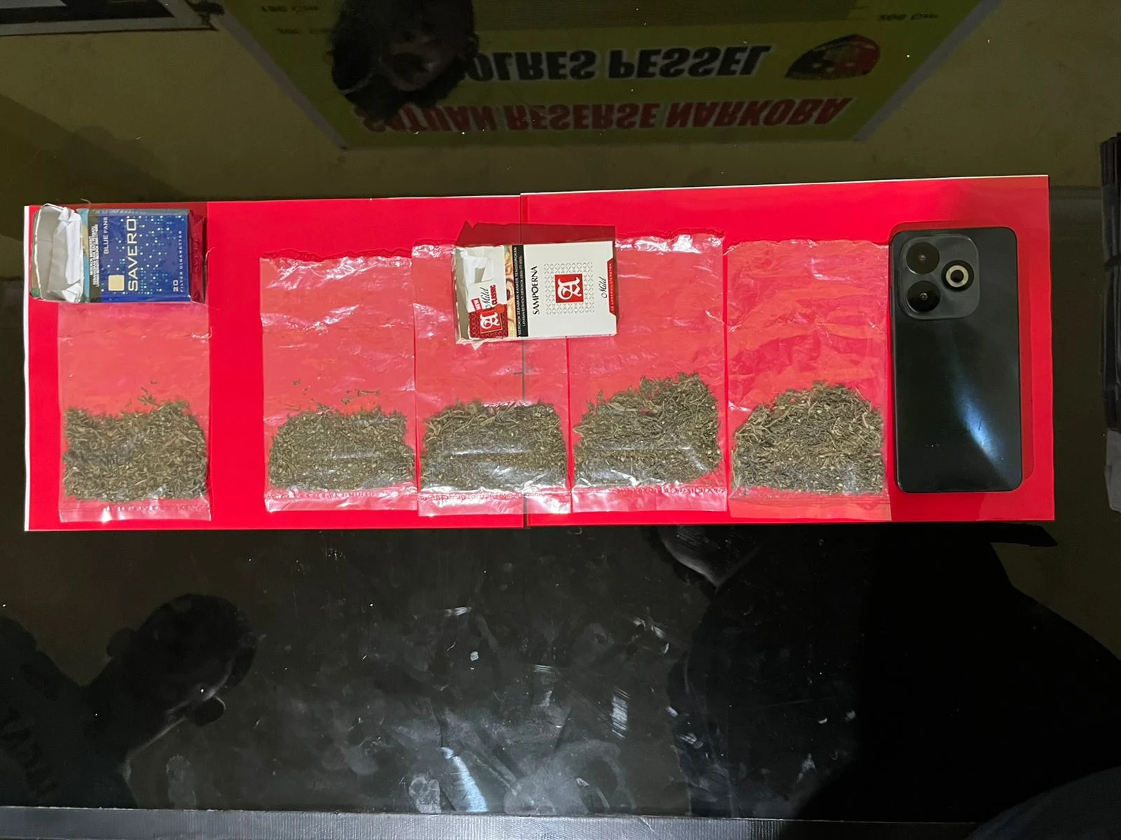 Satresnarkoba Polres Pessel Tangkap Pemuda di Sutera Terkait Kasus Narkoba, Lima Paket Ganja Disita