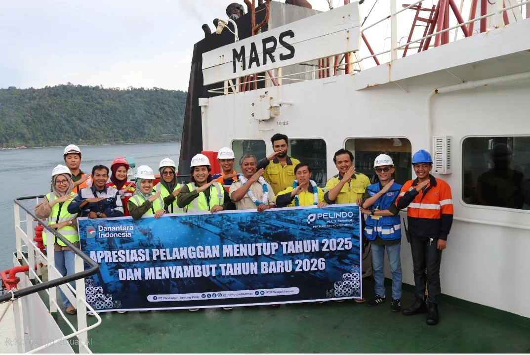 PTP Nonpetikemas Cabang Teluk Bayur Beri Apresiasi Pelanggan, Tandai Transisi Operasional Tahun 2025 – 2026