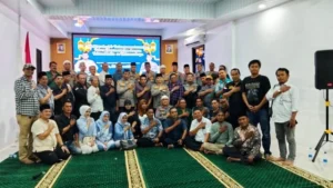 Polres Dharmasraya Gelar Buka Bersama dengan Insan Pers