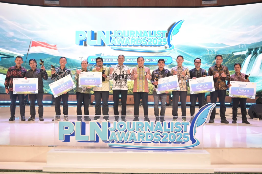 Angkat Tema ‘Energi Berdaulat untuk Indonesia Kuat’, PLN Journalist Awards 2025 Apresiasi 18 Karya Terbaik