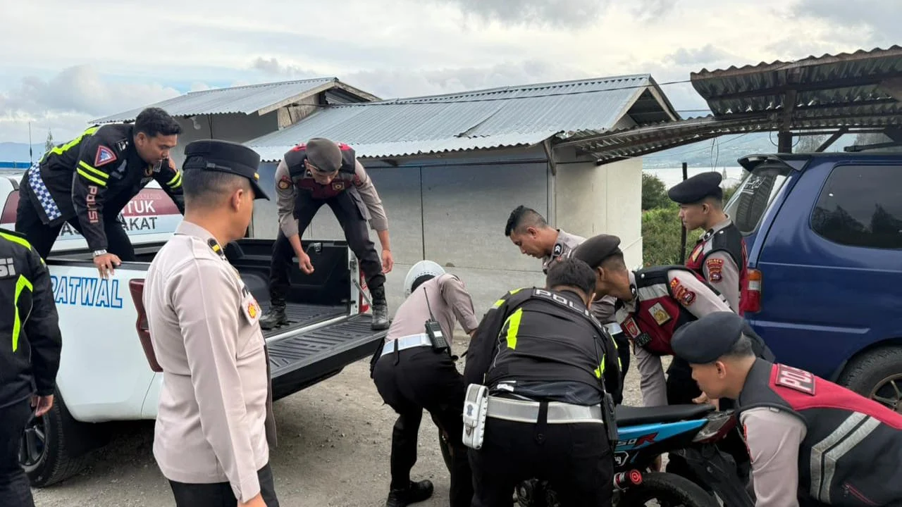 Respon Cepat Laporan Warga, Polres Solok Turunkan Tim Penertiban Balap Liar di Alahan Panjang