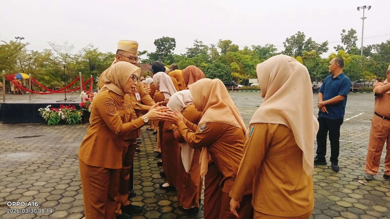 Apel Perdana Pascalebaran, Bupati Way Kanan Tekankan Integritas dan Percepatan Kinerja ASN