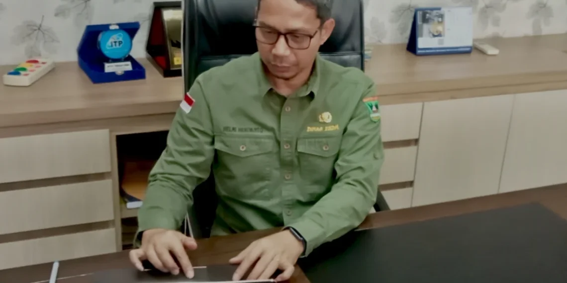 Kadis ESDM Sumbar, Helmi Heriyanto