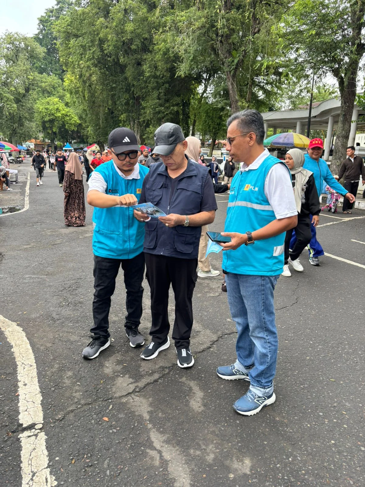 PLN UP3 Payakumbuh Intensifkan Sosialisasi Promo Tambah Daya Melalui Kegiatan Car Free Day di Dua Wilayah