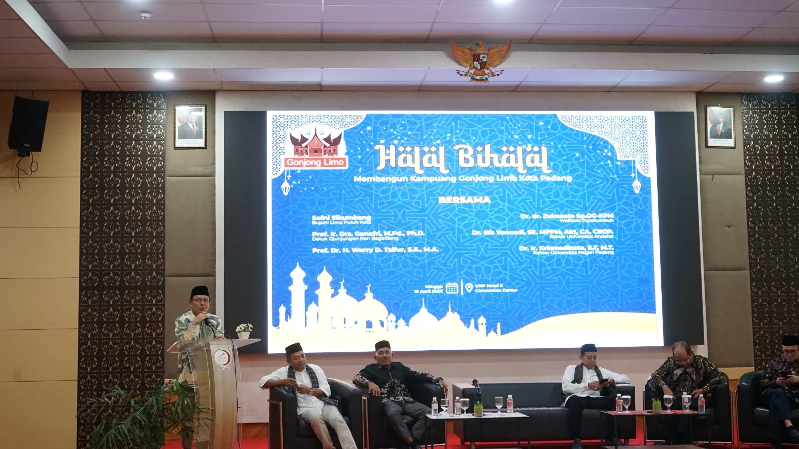 Wako Payakumbuh Ikuti Halal Bihalal Tokoh Luhak Lima Puluah