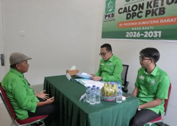 Uji UKK bakal calon Ketua DPC PKB se-Sumatera Barat rampung, Kamis (23/4/2026).