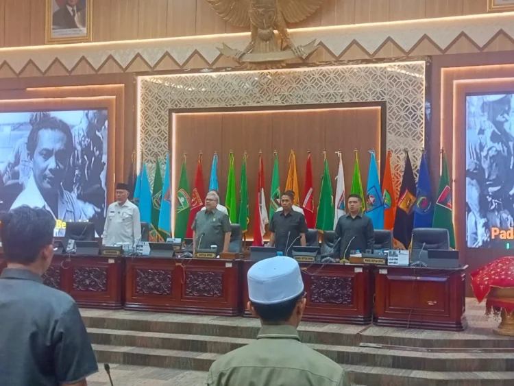 Paripurna penyampaian laporan reses masa persidangan kedua sekaligus penutupan masa sidang kedua dan pembukaan masa sidang ketiga 2026, Rabu (29/4/2026).