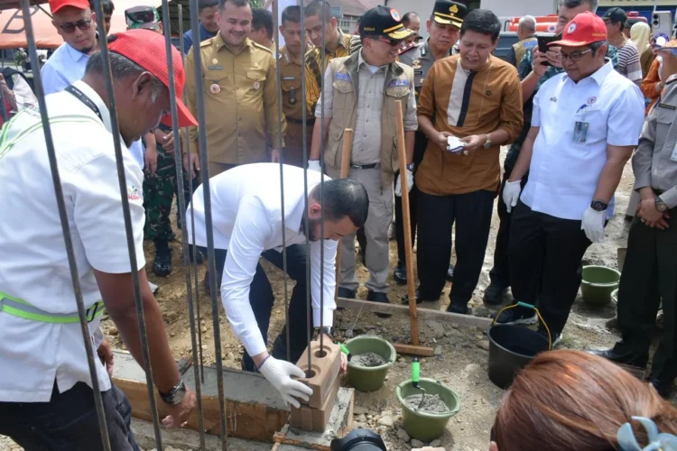 Groundbreaking Huntap di Kuranji; BNPB Juga Percayakan Sepablock di Sumut dan Aceh