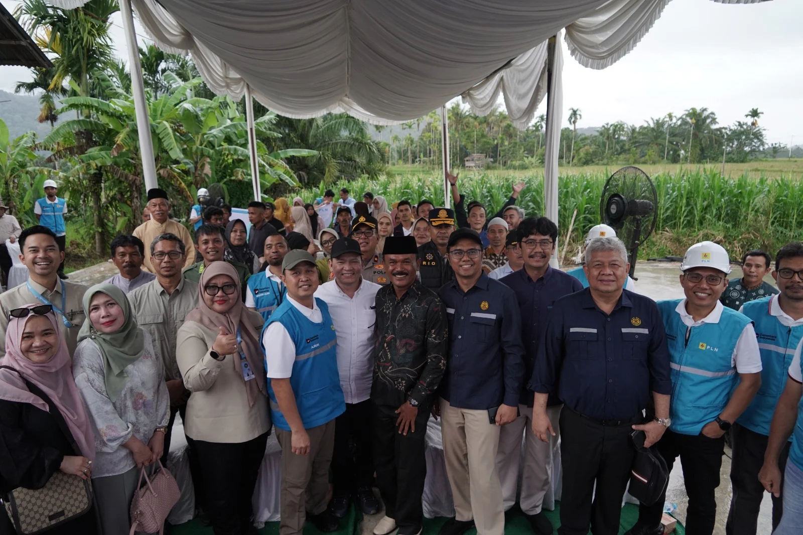 Terang Menyapa Nagari, PLN Percepat Elektrifikasi Hingga Pelosok Kabupaten Agam