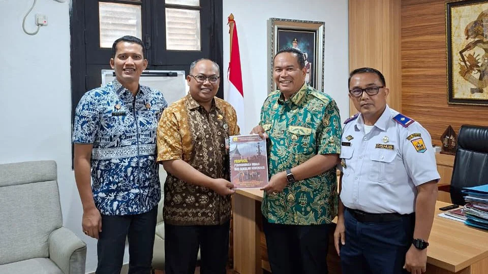 Wako Pariaman Jemput Bola Ke Kementerian Perhubungan Terkait Akses Peningkatan Pelayanan Masyarakat