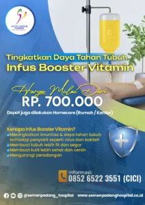 SPH Hadirkan Layanan Infus Booster Vitamin Mulai Rp700 Ribu