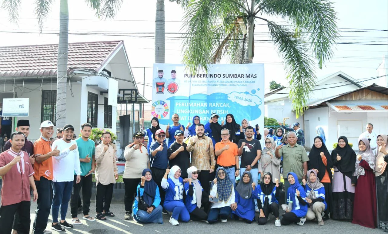 Wali Kota Padang Tinjau Perumahan Peserta Padang Rancak Award, Apresiasi Lingkungan Bersih dan Kekompakan