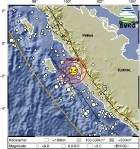 Gempa Magnitudo 2,5 Guncang Pessel, Berpusat di Barat Daya Wilayah