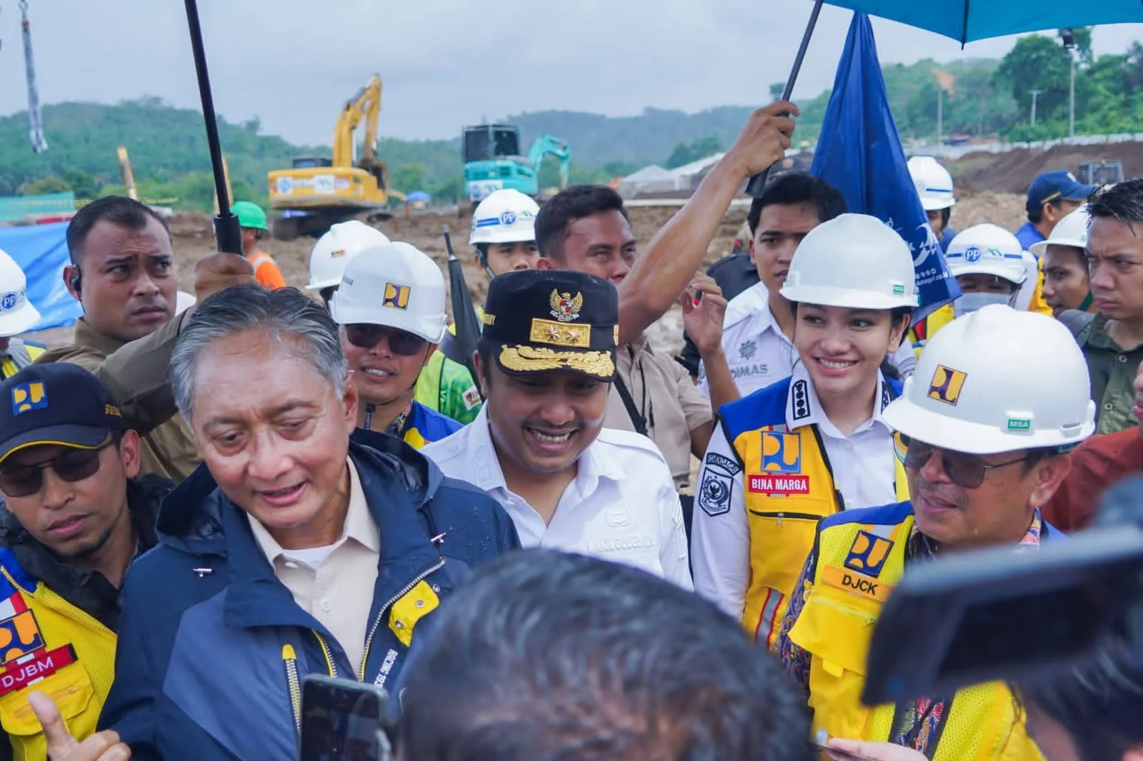 Kunker ke Dharmasraya, Menteri PU Dody Hanggodo Lakukan Percepatan Pembangunan Sekolah Rakyat