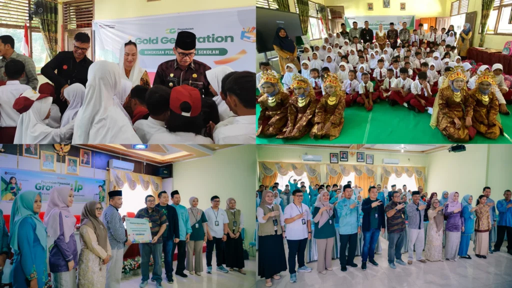 Pegadaian Peduli Gold Generation: Salurkan Beasiswa dan Bantuan Perlengkapan Sekolah untuk Generasi Emas