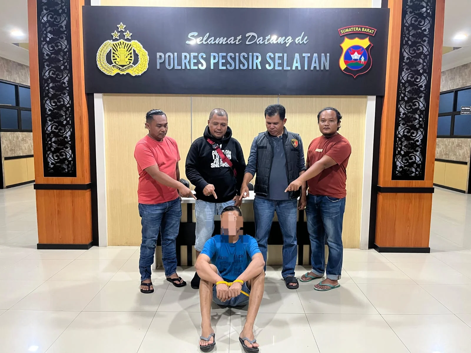 Satresnarkoba Polres Pessel Tangkap Terduga Pengedar Sabu di Tarusan