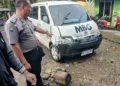 Kondisi MBG usai tabrakan dengan Pemotor di Bayang Pessel