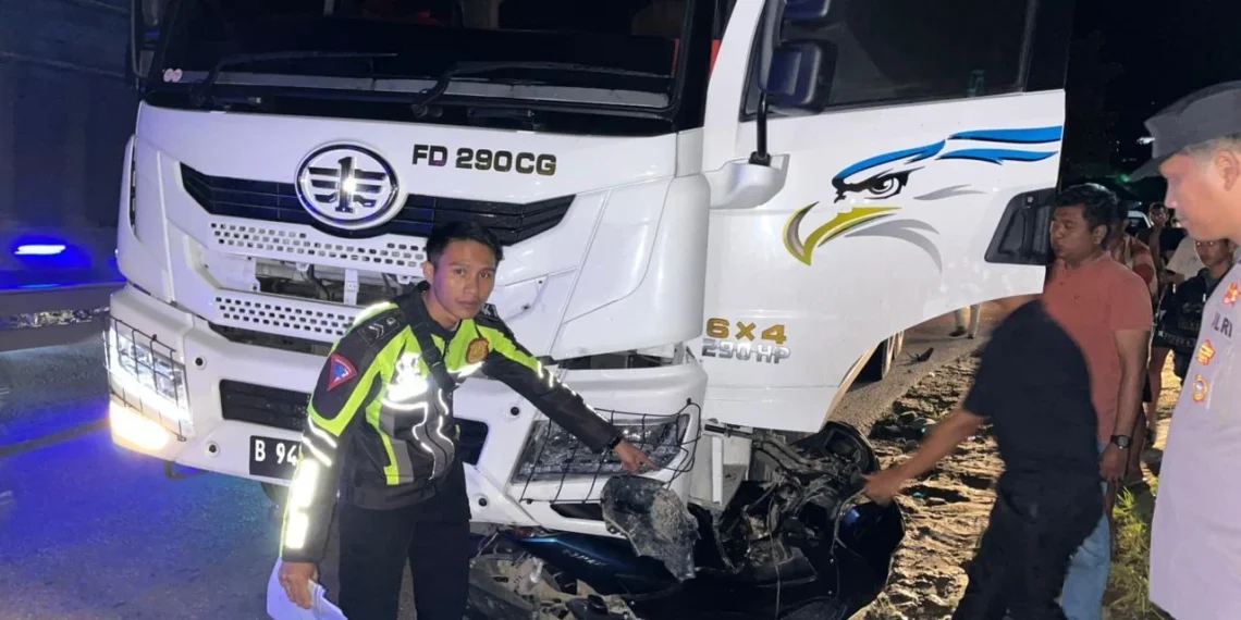 TKP Kecelakaan di Solok-Padang