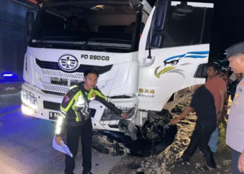 TKP Kecelakaan di Solok-Padang