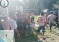 Korban saat dievakuasi warga, Selasa (19/5/2026), sore