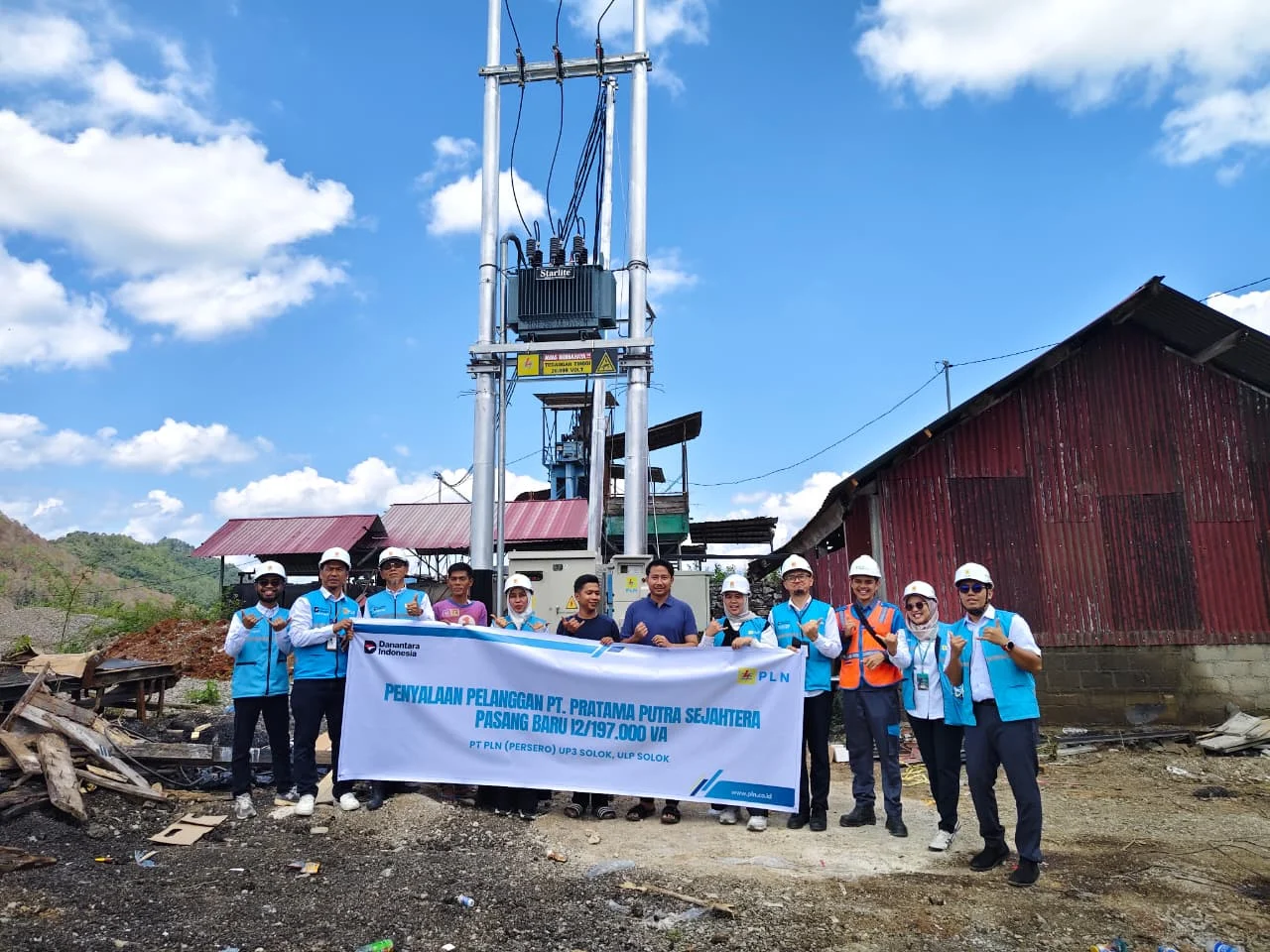 PLN UP3 Solok Energize PT Pratama Putra Sejahtera, Dorong Pertumbuhan Industri dan Ekonomi Daerah