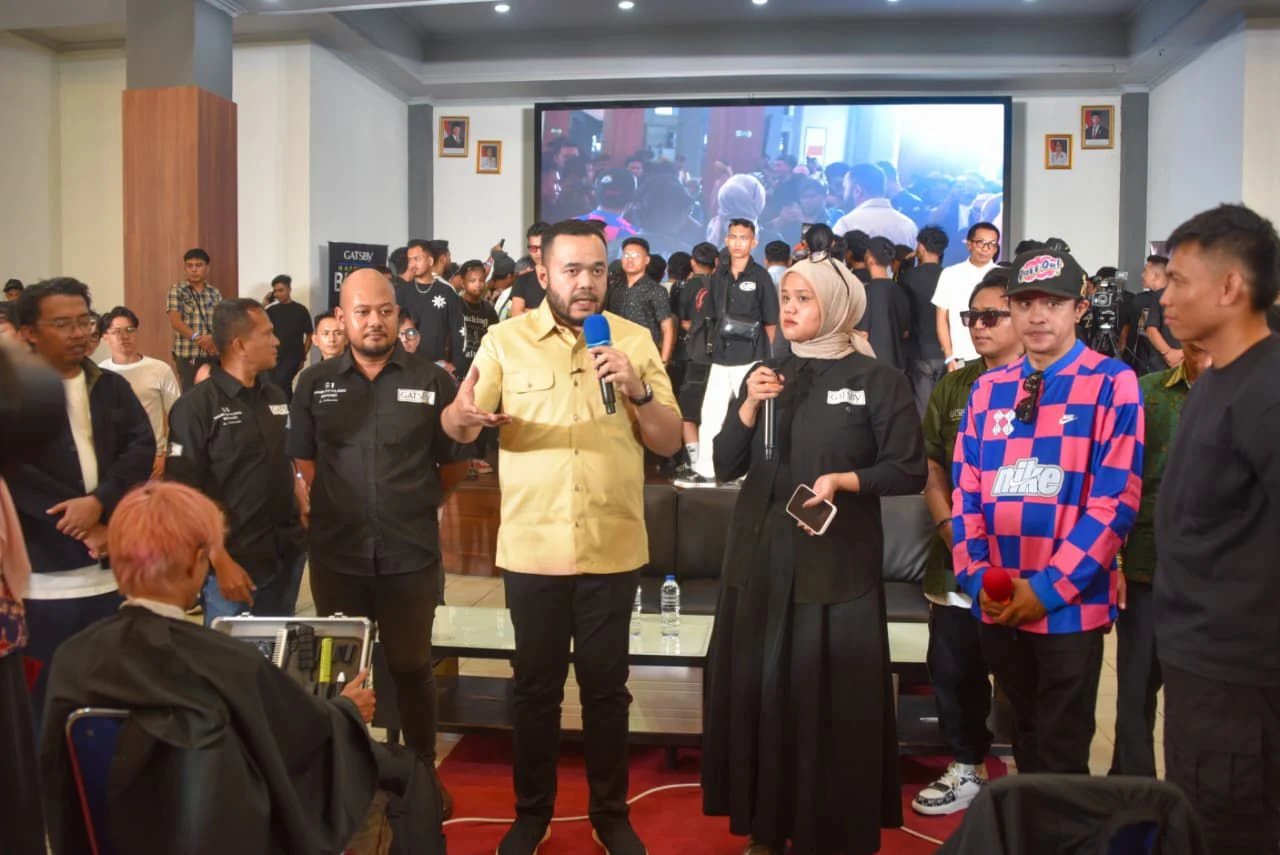 Buka Gatsby Nasional Barber League 2026, Wako Fadly Amran Apresiasi Kreativitas Anak Muda