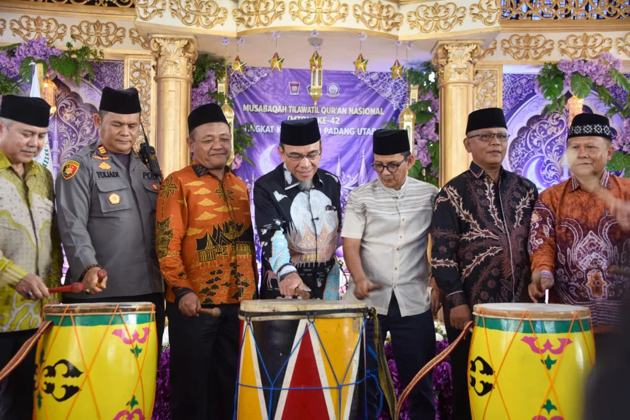 Wawako Maigus Nasir Buka MTQ ke-42 Padang Utara: Tegaskan Bukan Sekadar Lomba, Tapi Pembinaan Karakter Umat