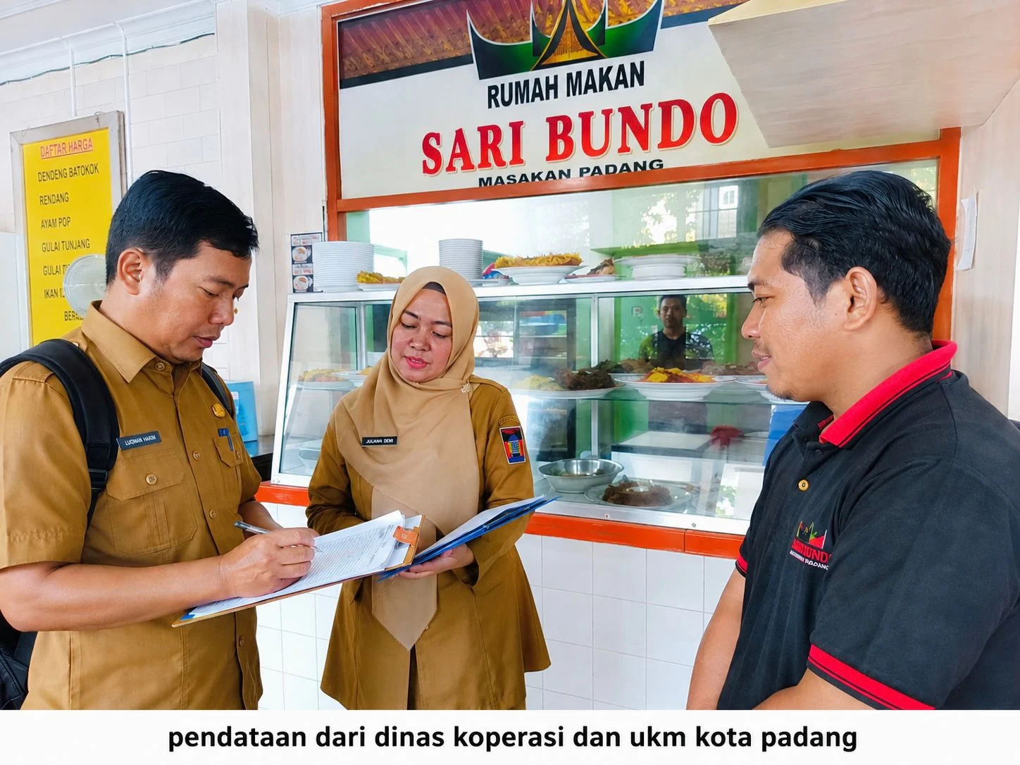 Dinas Koperasi dan UKM Padang Ajak Pelaku Usaha Dukung Pendataan UMKM untuk Perkuat Pembinaan dan Naik Kelas