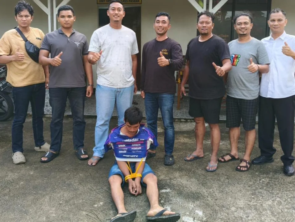 Buron ke Dharmasraya, Pencabulan Anak Tiri di Pasbar Akhirnya Ditangkap Polisi