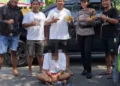 Tersangka diamankan di Polresta Padang