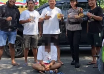 Tersangka diamankan di Polresta Padang