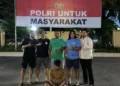 Tersangka diamankan Tim Klewang