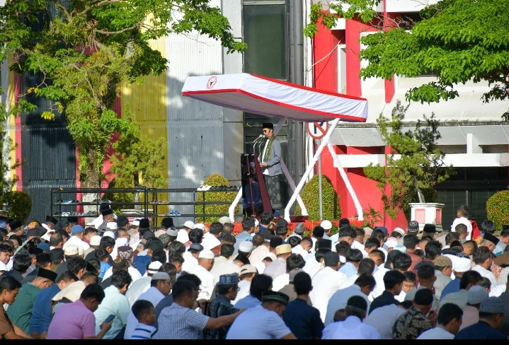 Ribuan Jamaah Padati PT Semen Padang, Iduladha 1447 Hijriah Jadi Momentum Menebar Kepedulian