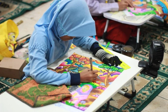 Semarak Space Fair 2026, Lomba Mewarnai Perdana Tingkat Kota Padang Diikuti 317 Peserta
