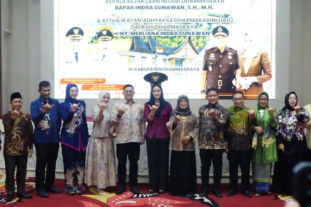 Pemkab dan Forkompimda Sambut Kajari Dharmasraya Indra Gunawan 