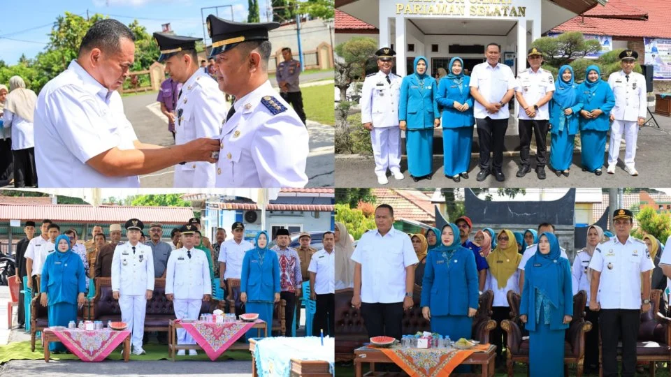 Wako Yota Balad Saksikan Sertijab Camat Parsel