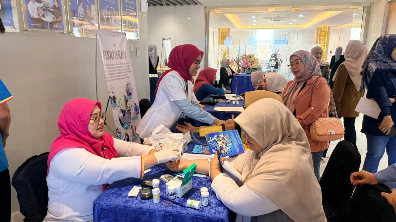 SPH Hadirkan Layanan Mini MCU pada Kegiatan IWABA di BRI Region Padang